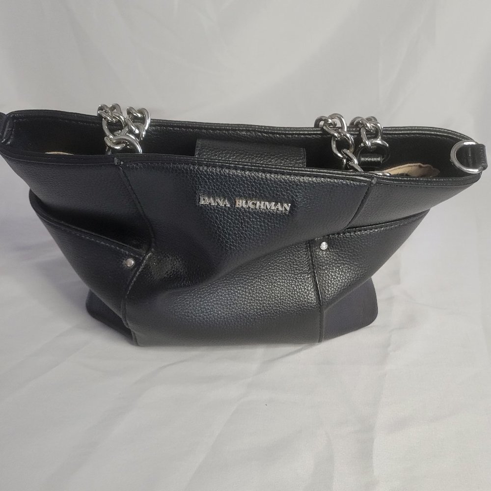Dana Buchman Black Purse 9" x 12" x 5"